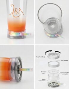 vaso detector de sustancias